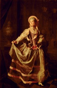 Alexandra Petrovna Liovshina（1757-82）1775年的肖像